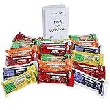 Freccia Rossa Market Millennium Energy Bars Assorted Flavors 18- Pack Including Emergency Guide