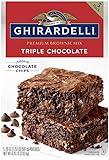 Ghirardel'i Triple Chocolate Brownie Mix, 5 pack, 6.25 LB