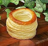 French Vol Au Vent Pastry Shells, 3.25" Diameter, 72 Count - Prebaked Puff Pastry, Neutral Flavor for Sweet or Savory Fillings