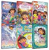 Dora's 6-Pack Collection #3 (Dora's Rescue in Mermaid Kingdom / Dora: Doggie Day! / Dora Friends / Dora: Saves Snow Princess / Dora: Shy Rainbow / Dora's Royal Rescue)