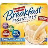 Carnation Breakfast Essentials Instant Breakfast Classic French Vanilla 10ct 2 pack