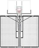 KATOP Heavy Duty Basketball Yard Guard Defensive Net System 12FT x 10FT, UV-Resistant Basketball Barrier Net,Fits Any 5"x 5", 6"x 6" Hoop Poles