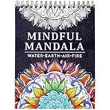 RYVE Coloring Book for Adults - 50 Unique Mandalas for Relaxation and Stress Relief - Adult Coloring Book Spiral Bound, Mandala Coloring Books for Adults Relaxation, Adult Coloring Book for Women