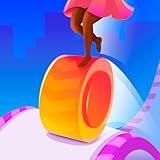 Splendid Count Acrobat Race 3D - Popular Girl Rushing through Obstacles