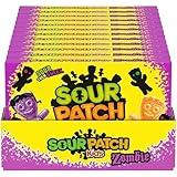 SOUR PATCH KIDS Zombie Orange & Purple Soft & Chewy Halloween Candy, 12 - 3.5 oz Trick or Treat Boxes