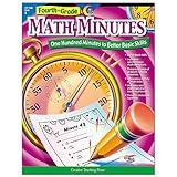 Creative Teaching Press® Math Minutes Book, Grade 4