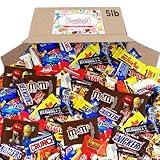 Chocolate Candy Variety Pack - Assorted Bulk Chocolate Mix - Movie Night Supplies, Mother's Day Gift, Snack Food Gift, Office Candy Assortment- Gift Bag for Birthday Party, Kids, College Students & Adults (5 LBS)