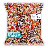 Chocolate Assorted Bulk Candy - 5 LB Chocolate Candy Variety Pack - Bulk Chocolate, Milk Chocolate Candy, Dark Chocolate - Bulk Candy Mix for Candy Bags - Candy - Chocolate Candy Variety Pack (5LBS)