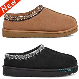Women Tasman Slippers Chestnut fur slides Australia Snow Boots Classic Ultra Mini Platform Boot womens winter shearling Slipper shoes men