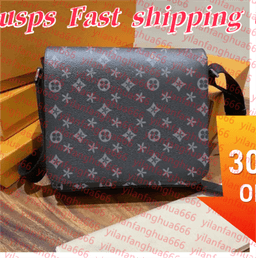 Handbags Men Leather TRIO Messenger Bags Luxury Shoulder Bag Make up Bag Designer Handbag Tote Man's bag backpack