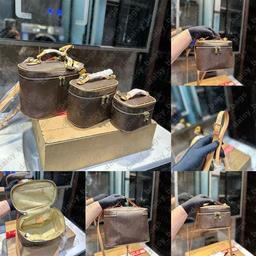 Designer Women Make Up Bags Cosmetic Cases Fashion Makeup Handbags Wash Toiletry Bag Travel Totes Size SML CRG2507306F17