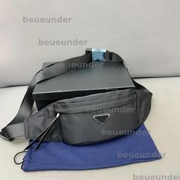 Fashion Re-nylon Designer Bumbag Man Luxury Waist Bag Belt Packs Women Nylon Fanny Pack Cross Body Mens Chestbag Outdoor Sport Bum Bags BFG25021318