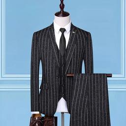 H724Men's business suit three piece suit groom best man suit
