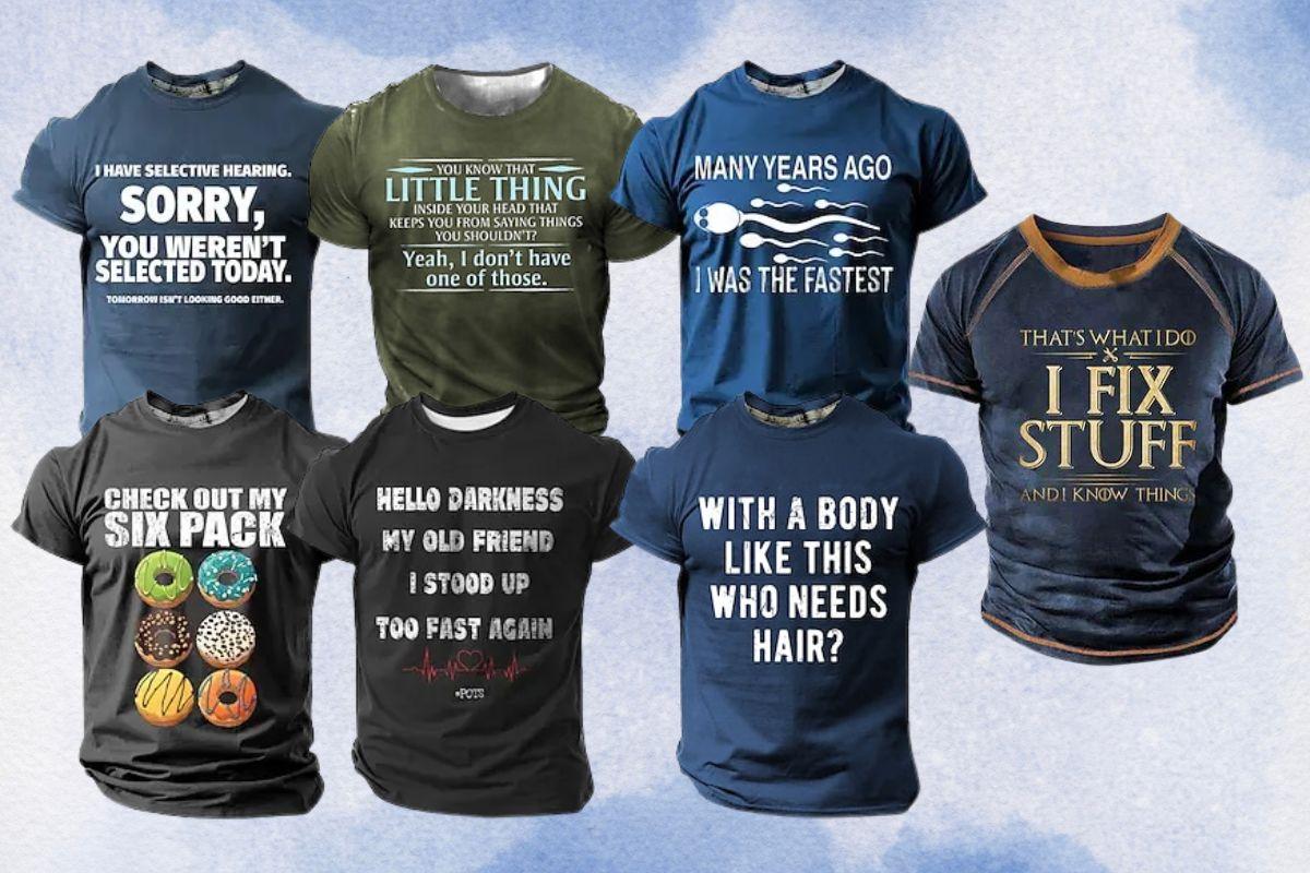 Unleash Your Style: LightInTheBox Men's Graphic T-Shirts