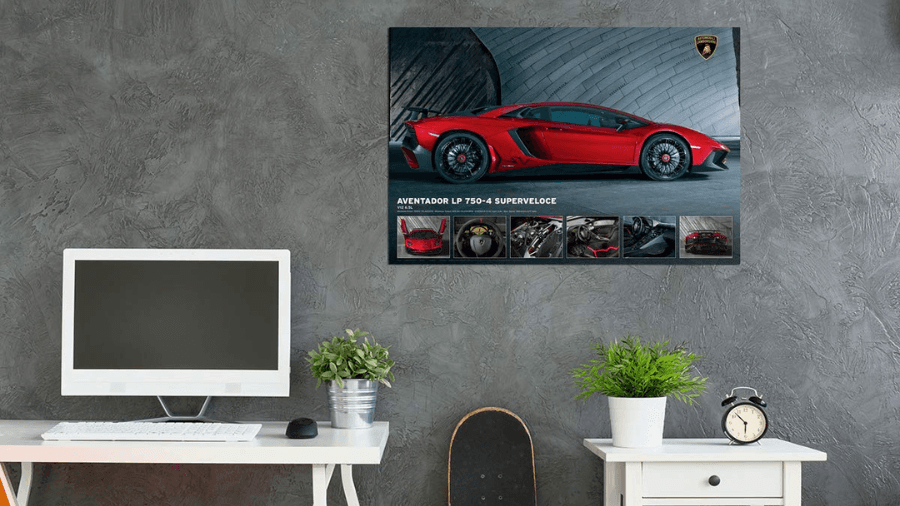 Lamborghini Aventador 750-4 Superveloce Poster Art