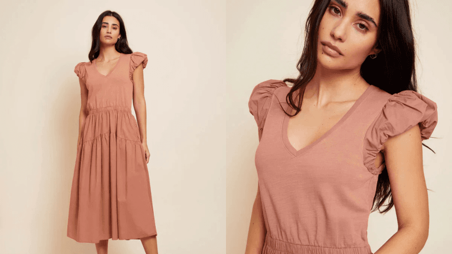 Nation Ltd. Iliana Midi Dress at Gilt