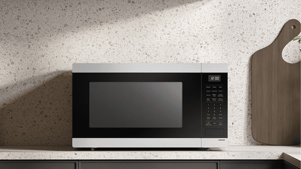 Samsung 1.9 cu. ft. Countertop Microwave with Sensor Cooking in Stainless Steel