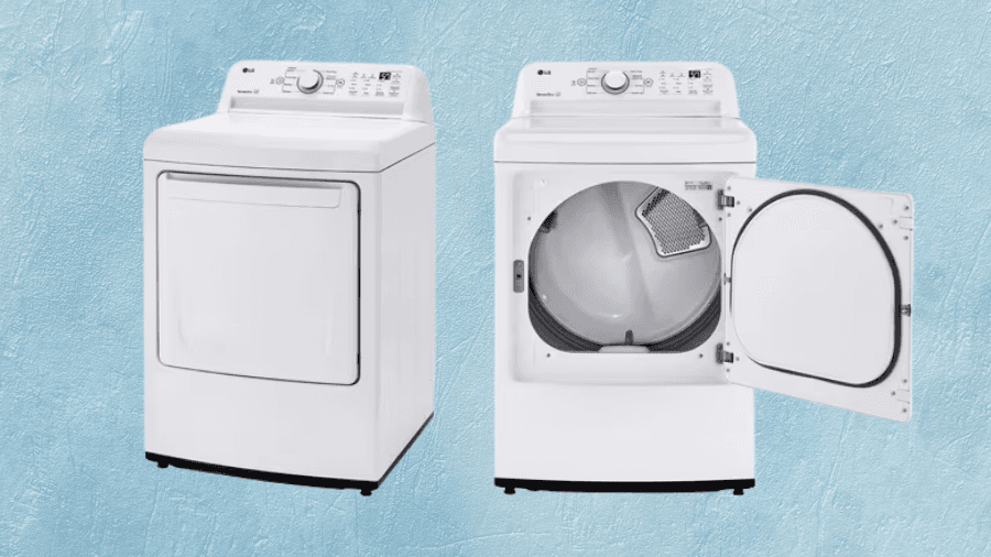 LG 7.3 cu ft Wi-Fi-Enabled Rear-Control Electric Dryer: Wayfair’s Smart Laundry Solution