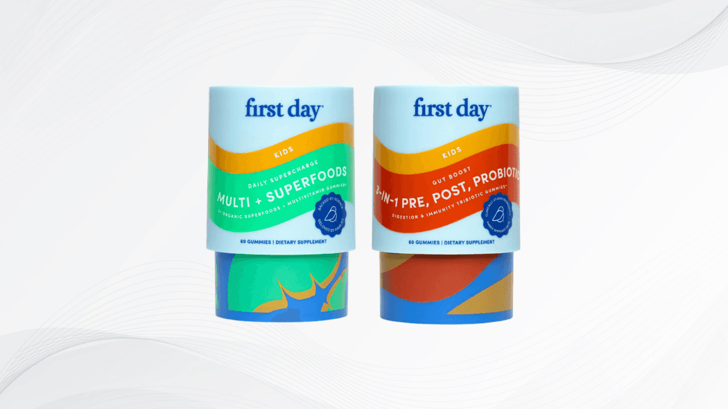 FIRST DAY Kids Multivitamin Gummies Age 4+