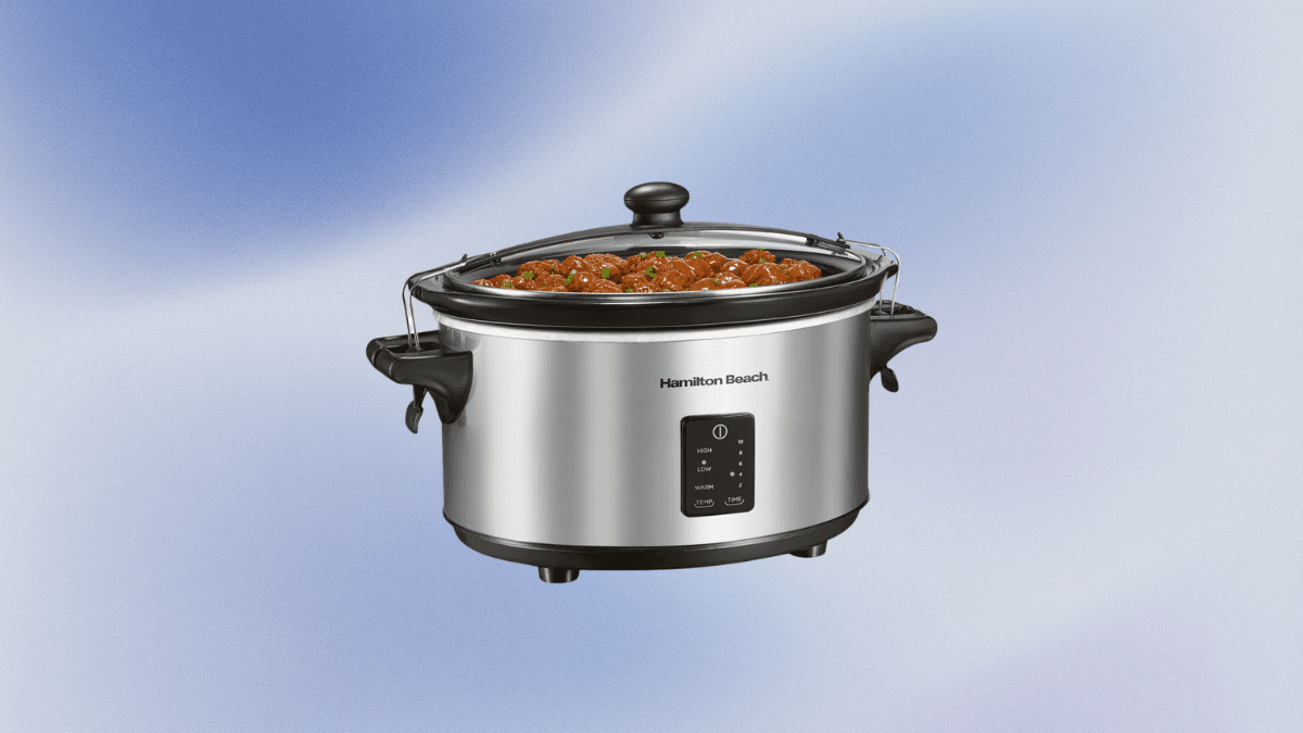 Hamilton Beach Programmable Stay or Go Slow Cooker