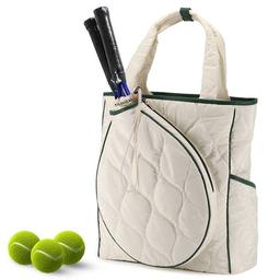 Tennis Bags Tennis Racket Bag Women Tennis Tote Bag Handbag Waterproof Lightweight Badminton Racket Shoulder Bag Rackets With Removable Shoulder Straps