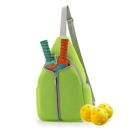 Sports Pickleball Bags - Sling Bag Backpack for Gear Equipment Men Women Holds Paddles, Balls Accessories